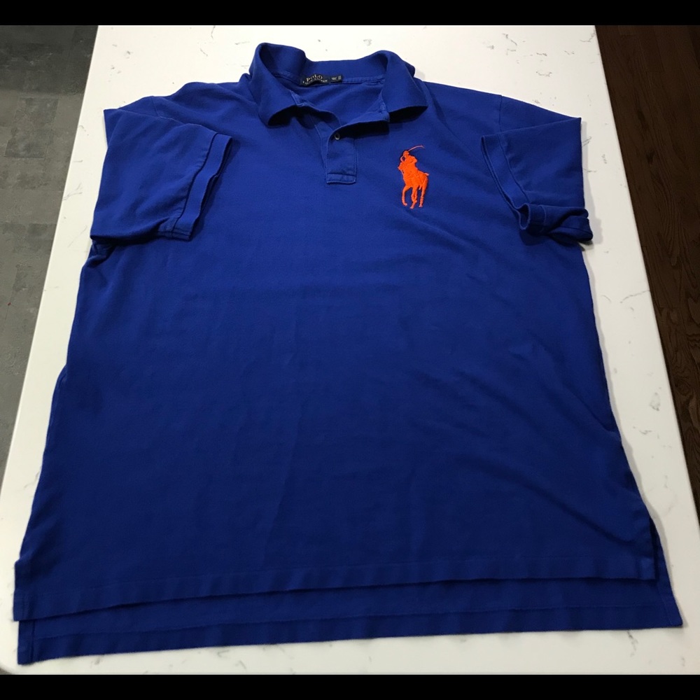 Polo Ralph Lauren blue short sleeve polo